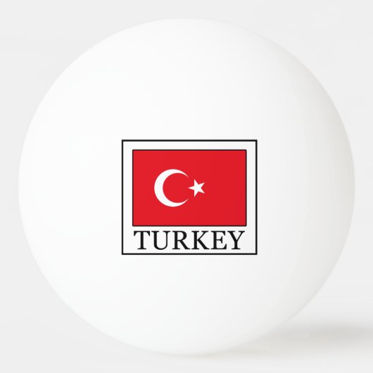 Turkije Pingpongballen (Voorkant)