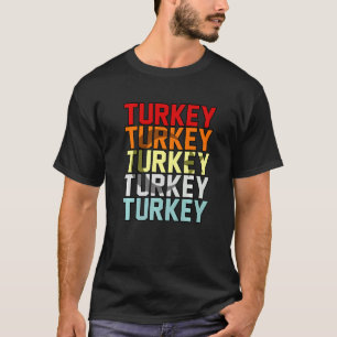 Turkije Retro T-shirt