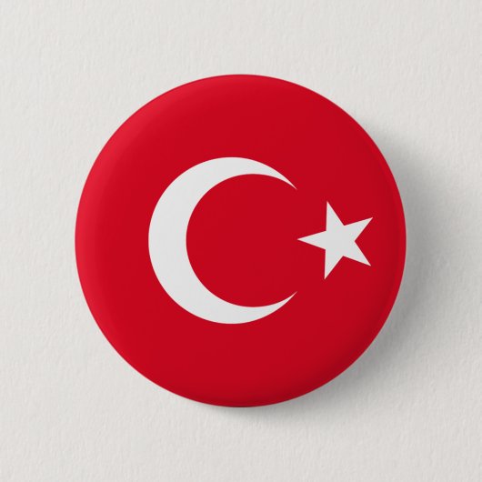 Turkije Ronde Button 5,7 Cm (Voorkant)