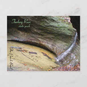 Turkije runt State Park, Punch Bowl Briefkaart