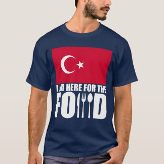 Turkije souvenir eten reis retro t-shirt