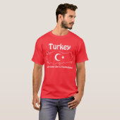 Turkije T-shirt (Voorkant volledig)