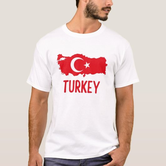 Turkije T-shirt (Voorkant)