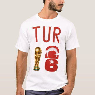 Turkije T-Shirt met Aangepaste Naam en Nummer voor