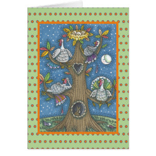 TURKIJE THANKSGIVING HUMOR WENSKAART blanco