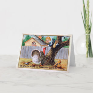 Turkije - Thanksgiving kaart