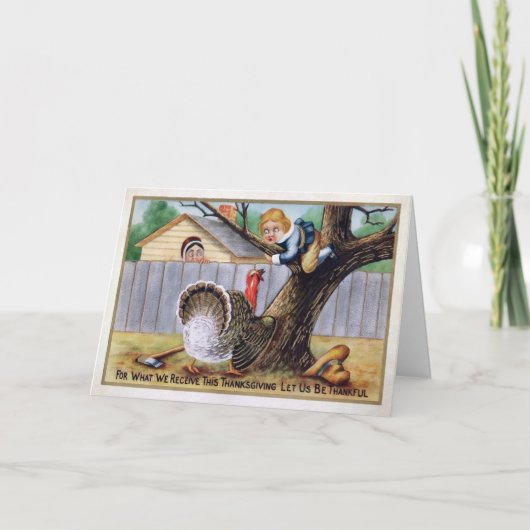  Turkije - Thanksgiving kaart (Voorkant)
