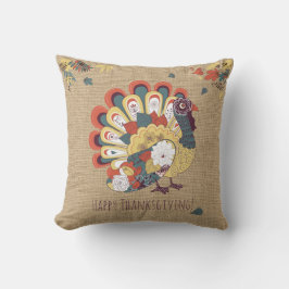 Turkije Thanksgiving Pillow Kussen