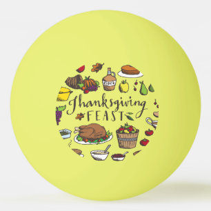 Turkije Thanksgiving Ping Pong Ball