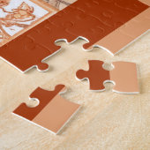 Turkije Thanksgiving wenst Legpuzzel (Zijkant)