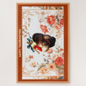 Turkije Thanksgiving wenst Legpuzzel (Verticaal)