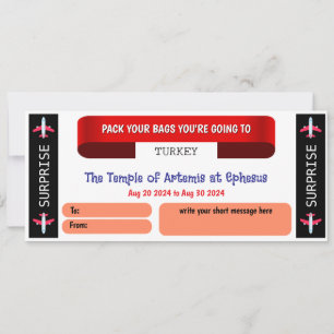 Turkije Travel Gift Voucher