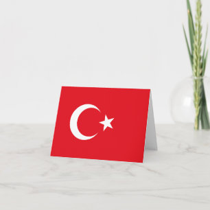 Turkije (Turkse vlag) Kaart