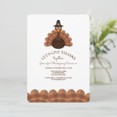 Turkije Veerdergrens-uitnodiging Kaart (Staand voorkant)