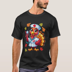 Turkije Verpleegkundige Graphic Thanksgiving Verpl T-shirt