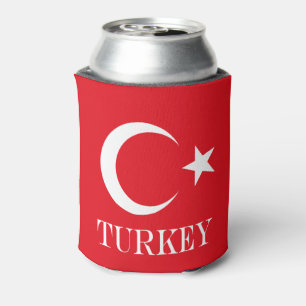 Turkije vlag Turkije Blikjeskoeler