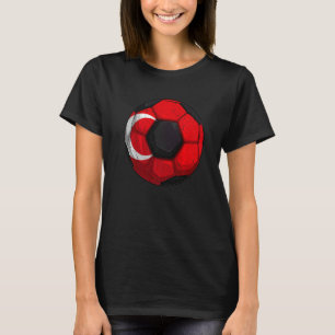 Turkije Voetbal Turkije Vlag Turkse Jongens Heren T-shirt