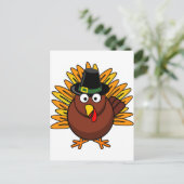 Turkije voor de Vakantie van de Thanksgiving Feestdagenkaart (Staand voorkant)