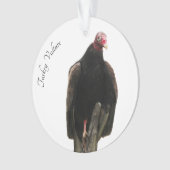 Turkije Vulture Ornament (voorkant)