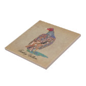 TURKIJE VULTURE TEGELTJE (Zijkant)