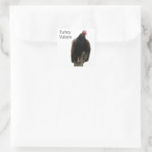 Turkije Vulture Vierkante Sticker (Tas)