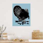 Turkije Weathervane Poster (Keuken)