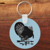 Turkije Weathervane Sleutelhanger (Voorkant)