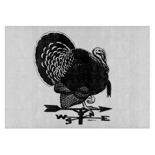 Turkije Weathervane Snijplank (Voorkant)