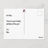 Turkije Wedding Briefkaart (Achterkant)