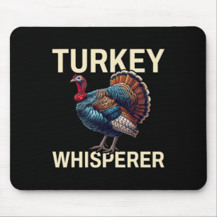 Turkije Whisperer-kalkoen Jachten-kalkoen Jagen Ze Muismat