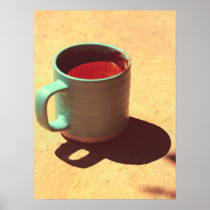 Turkish Coffee Rich Foam Mug Cup Poster