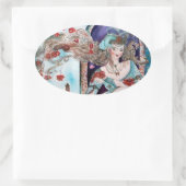 TURKISH FAIRY TAIL OVALE STICKER (Tas)