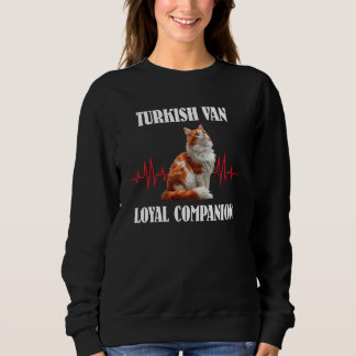 Turkish Van Cat Owner LOYAL COMPANION Vintage Trui