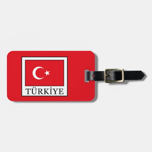 Türkiye Bagagelabel (Voorkant horizontaal)