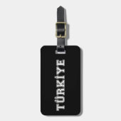 Türkiye Bagagelabel (Voorkant verticaal)