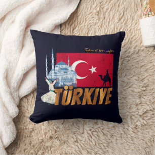 Türkiye Istanboel Vlag Turkije Souvenir Kussen