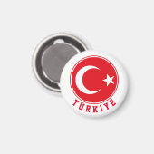 Türkiye Magneet (Voorkant / Achterkant)
