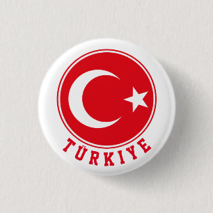 Türkiye Ronde Button 3,2 Cm