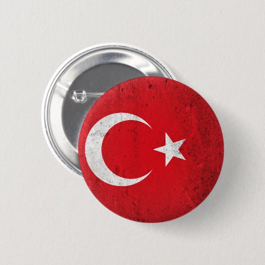 Turkiye Ronde Button 5,7 Cm (Voorkant /achterkant)