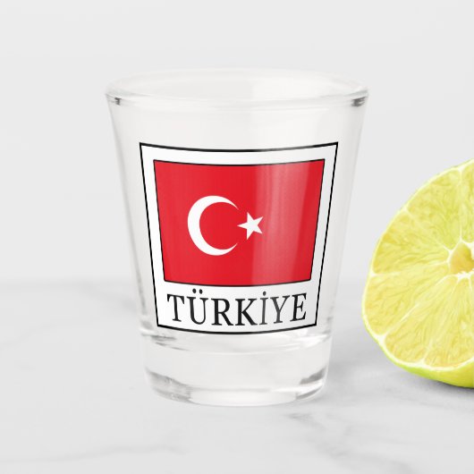 Turkiye Shot Glas (Voorkant)