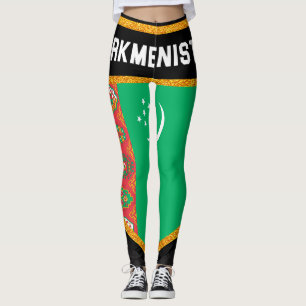Turkmenistaanse vlag leggings