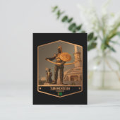 Turkmenistan Briefkaart (Staand voorkant)