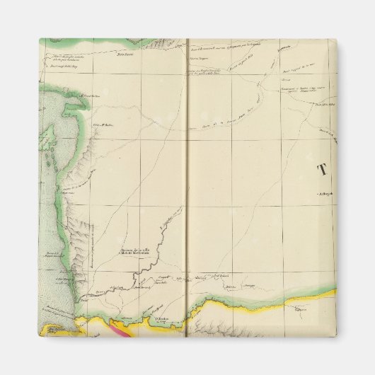 Turkmenistan Iran 53 Magneet (Voorkant)