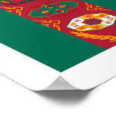 Turkmenistan Poster (Hoek)