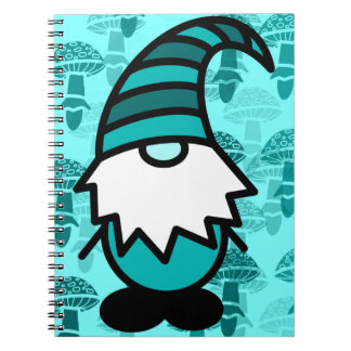 Turkoois Gnome Notitieboek