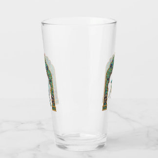 Turkoois juweel vogel | Perzisch geïnspireerd Glas