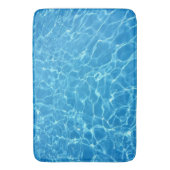 Turkoois Water Badmat (Voorkant Verticaal)