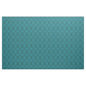 "Turkooisbloemen" floraal arabesque patroon Stof (Fat Quarter)
