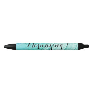 Turkooise Geweven Pen Mermazing