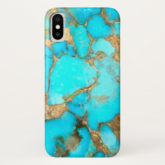 turkooissteen Case-Mate iPhone case (Achterkant)